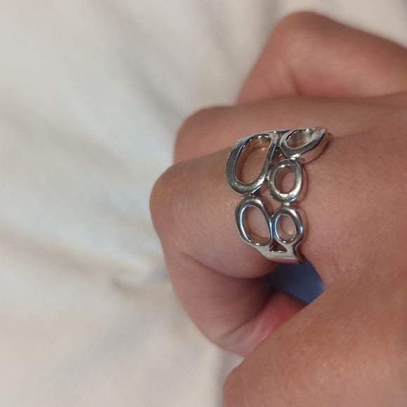 Lia Sophia Bubble Structure Ring - Sz 8 - Picture 7 of 13